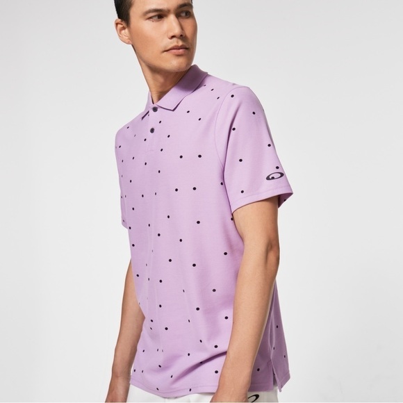 Oakley Men’s Hexad Displacement RC 100% Cotton Collared Golf Shirt - Picture 1 of 6